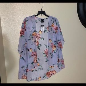 Rue21 Kimono & Basic Bodysuit